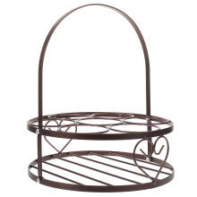 Beer Basket Tragbarer Flaschenträger Aus Metall Für 6 Bierflaschen
