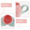 1 Set Keramik Kaffeebecher Mit Unterteller Design 8