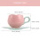 1 Set Keramik Kaffeebecher Mit Unterteller Design 7