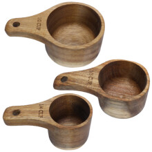 3Stk Holzlöffel Für Milchpulver Und Gemahlenen