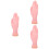 3Pcs Fake Nail Training Model Bendable Practice Hand For Nail Art 8