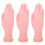 3Pcs Fake Nail Training Model Bendable Practice Hand For Nail Art 6