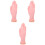 3Pcs Fake Nail Training Model Bendable Practice Hand For Nail Art 5
