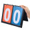 3Pcs Score Flipper Basketball 2-Digit Score Board Match Keeper 5