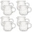 8 Pcs Glass Storage Cups And Beverage Holders For Home Use 5