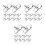 30 Pcs Earring Backs For Heavy Earrings Support Lifters 10