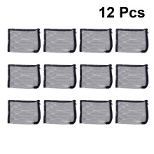 36 Pcs 15X20Cm Zipper Nylon Mesh Filter Bag For Aquarium Garden Pond