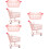 3 Sets Shopping Cart Basket 7