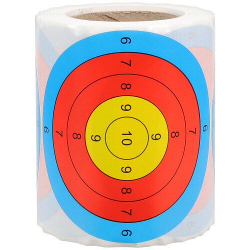 5Rolls Self-Adhesive Fluorescent Shooting Targets Multi-Color Stickers 2