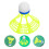 4Pcs Shuttlecocks Replacement Wind Resistant For Outdoor Badminton Use 11