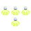 4Pcs Shuttlecocks Replacement Wind Resistant For Outdoor Badminton Use 5