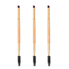 9 Pcs Double End Eyebrow Brush Eyelash Curler Spiral Makeup Tool