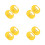 8 Pcs Portable Calf Weaner Device Plastic Nose Ring For Cattle 8