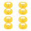 8 Pcs Portable Calf Weaner Device Plastic Nose Ring For Cattle 6