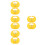 8 Pcs Portable Calf Weaner Device Plastic Nose Ring For Cattle 7