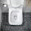 NES Home Square Rimless Back To Wall Toilet With UF Seat White 5