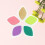 2Pcs Multicolor Ink Pads For Rubber Stamps And Seals 2