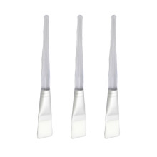 9 Pcs Transparent Crystal Rod Face Applicator Brush For Facial Mask
