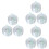 9 Pcs Plastic Foldable Brush Washing Bucket With Sponge And Handle 6