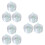 9 Pcs Plastic Foldable Brush Washing Bucket With Sponge And Handle 7