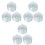 9 Pcs Plastic Foldable Brush Washing Bucket With Sponge And Handle 3