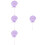 4Pcs Giant Lollipop Model For Party Candy Decor 9