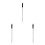 3Pcs Plastic Handle Nylon Bristles Makeup Brush For Powder Blush 7