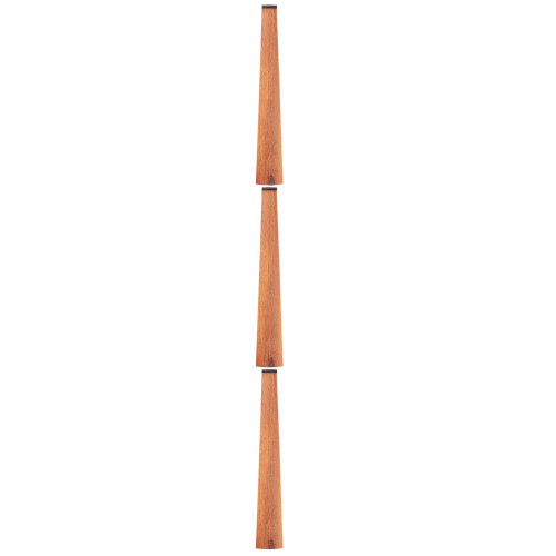 3Pcs 4/4 Size Wood Violin Fingerboard Replacement Part 2