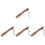 4Pcs Wood Handle Replacement For 4
