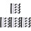 24 Pcs Adjustable Elastic Self-Adhesive Cuff Straps For Shirts 4