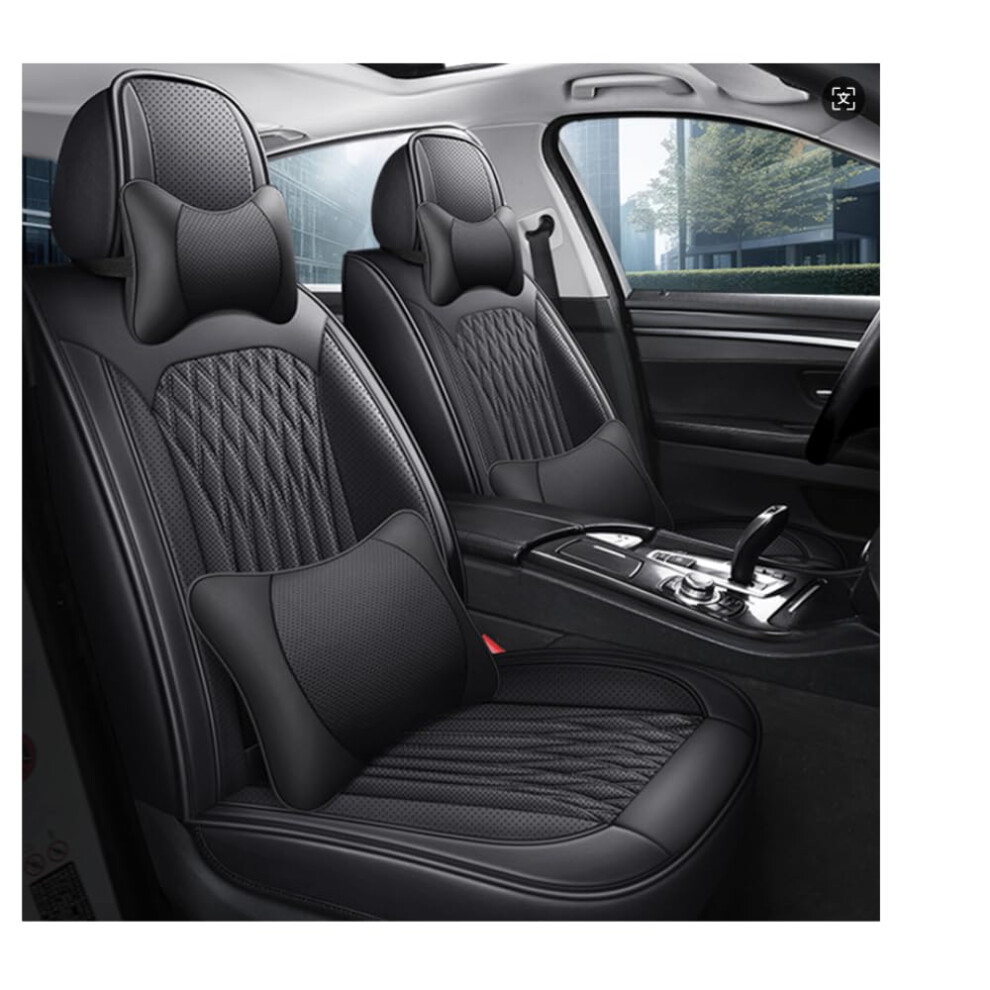 Car Seat Covers Universal Set For Jeep Wrangler S Jl Jk Rubicon Luxury Car Accessories Black 9084446290639