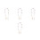 4Pcs Dog Training Door Bell Rope For Decorative Handle Use 5