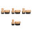 8 Pcs Oil Wax Applicator Sponge For Cutting Boards 6
