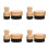 8 Pcs Oil Wax Applicator Sponge For Cutting Boards 9