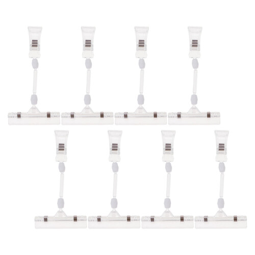 24 Pcs Advertising Clips For Commodity Prices In Supermarkets 1