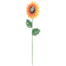 2Pcs Metal Flower Garden Sign Stake Decor