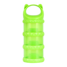 3 Pcs Tree-Layer Portable Infant Milk Powder Box Stackable Organizer
