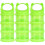 3 Pcs Tree-Layer Portable Infant Milk Powder Box Stackable Organizer 4