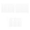 30 Pcs A5 20-Hole Plastic Ring Binder For Loose Leaf Scrapbook Office 9