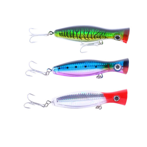 6 Pcs 13cm Simulation Fish Shape Plastic Fishing Lure Bait 2