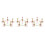 3 Sets Acrylic Nail Art Display Stand for Diy Nail Practice 6