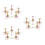 3 Sets Acrylic Nail Art Display Stand for Diy Nail Practice 10