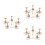 3 Sets Acrylic Nail Art Display Stand for Diy Nail Practice 8