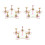 3 Sets Acrylic Nail Art Display Stand for Diy Nail Practice 4
