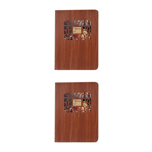 2Pcs Menu Holder For Restaurants Cafes Bistros 1