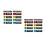 4 Sets Waterproof Noise Level Posters And Voice Level Stickers 5