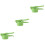 3 Pcs Manual Potato Presser Plastic Kitchen Gadget For 5