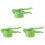 3 Pcs Manual Potato Presser Plastic Kitchen Gadget For 2