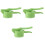 3 Pcs Manual Potato Presser Plastic Kitchen Gadget For 3