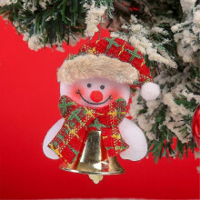 (Fawn Opening Bell) Christmas Hanging Ornament Reusable Christmas Hanging Pendant For Party Home Hanging Decor